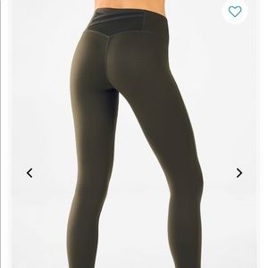 Fabletics high waisted trinity mesh leggings
